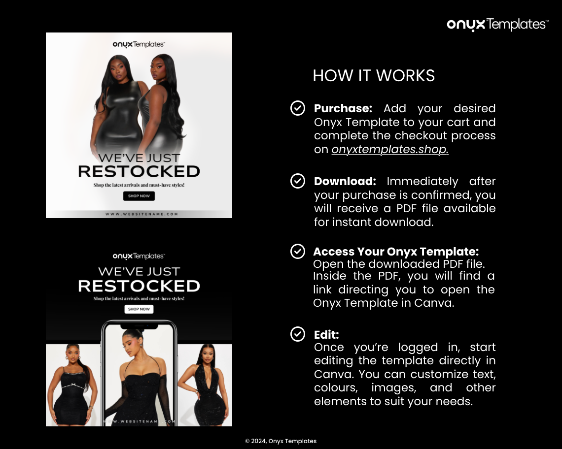 14 Basic Fashion Template Bundle for Social Media